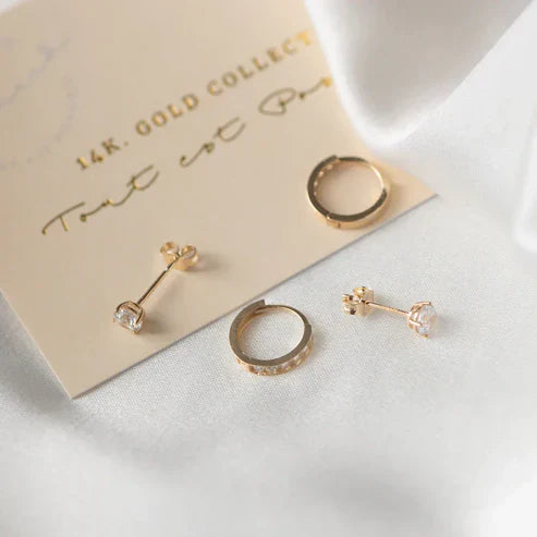 Dara Brillane Stone Earring Collection