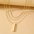 Graceful tiered declaration necklaces.