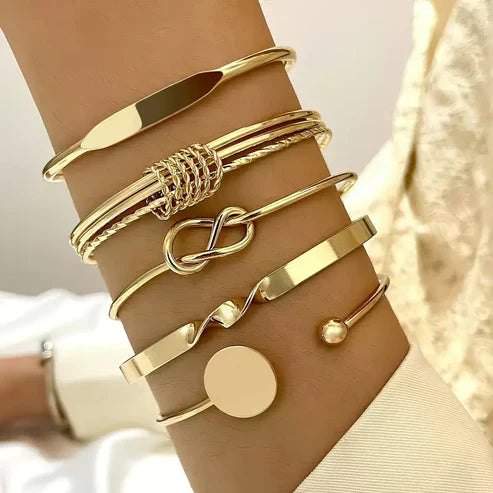 Knotted Grace Bracelet Set