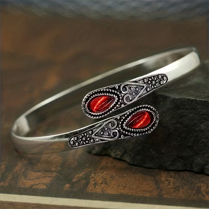 Crimson Grace Filigree Bracelet