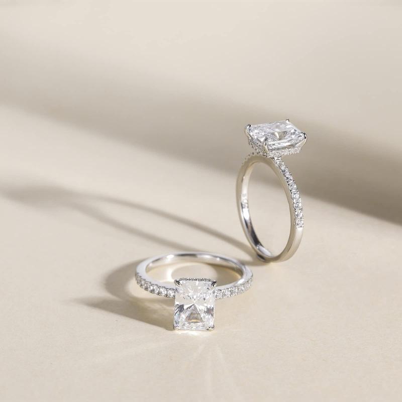 Lumina Radiant Single Stone Ring