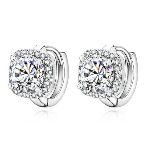 Nadine's square earrings.