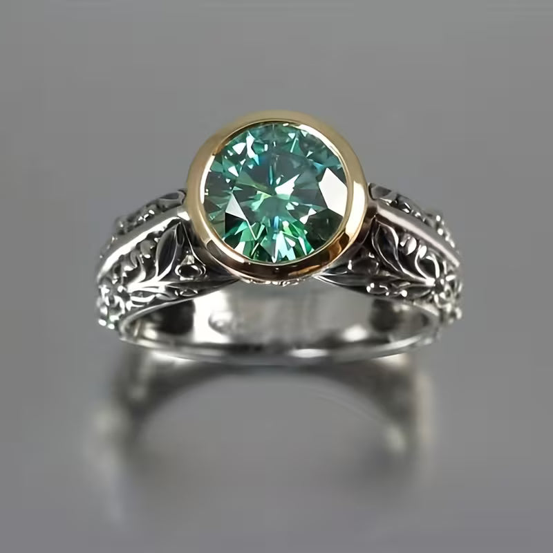 Verdant Elegance Heritage Ring