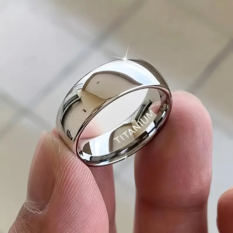 PANASH Titanium Steel 6mm Band