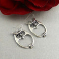 Nocturne Owl Elegance Earrings