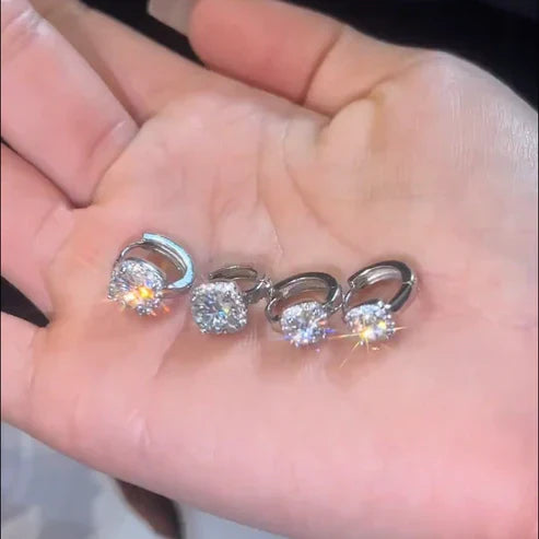 Nadine's square earrings.