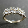 Vintage Floral Ring in Silver