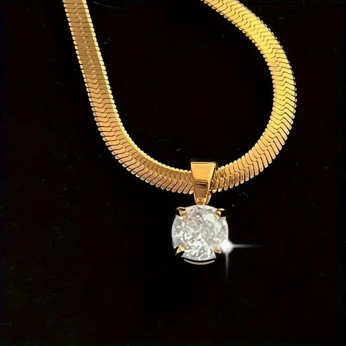 Elegant Gemstone Pendant Necklace