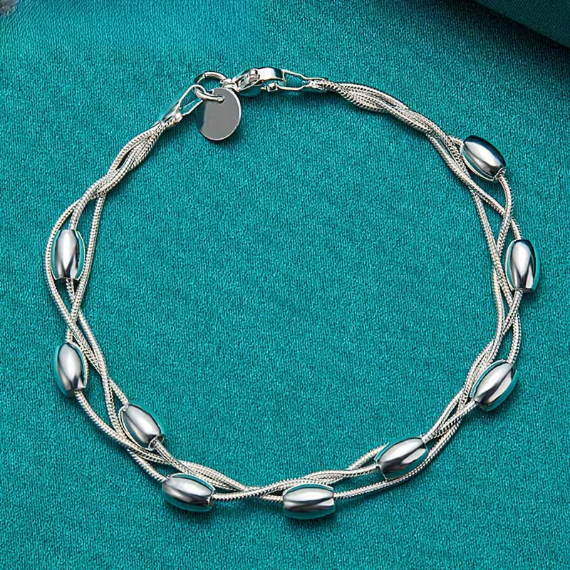 Silver Drift Harmony Bangle
