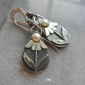Earrings of Tear Flowers