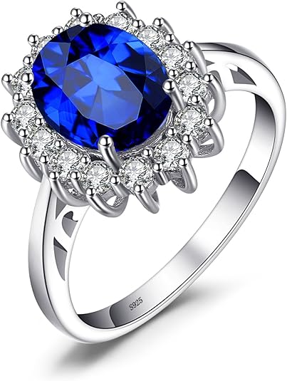 Classic Sapphire Halo Band