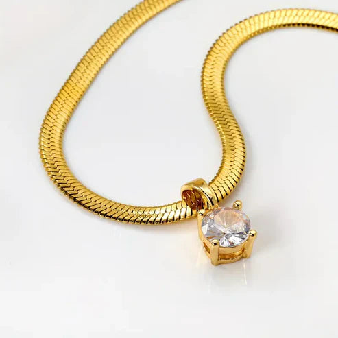 Elegant Gemstone Pendant Necklace