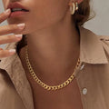 Chunky Cuban Chain Necklace