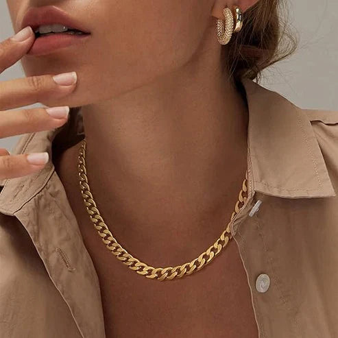 Chunky Cuban Chain Necklace
