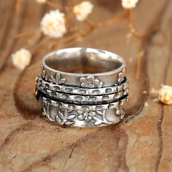 Petite Bee Blossom Ring.