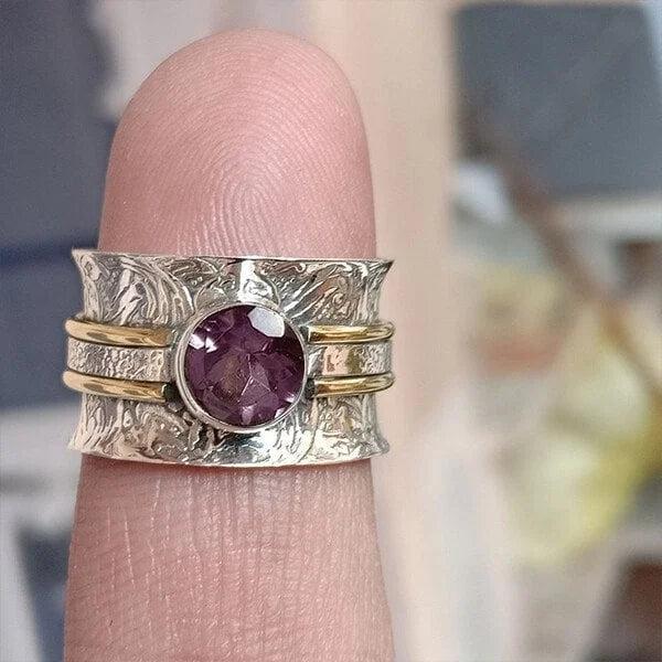 Bohemian Crystal Mindfulness Ring