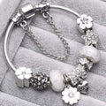 Gray Vintage Silver Bangles