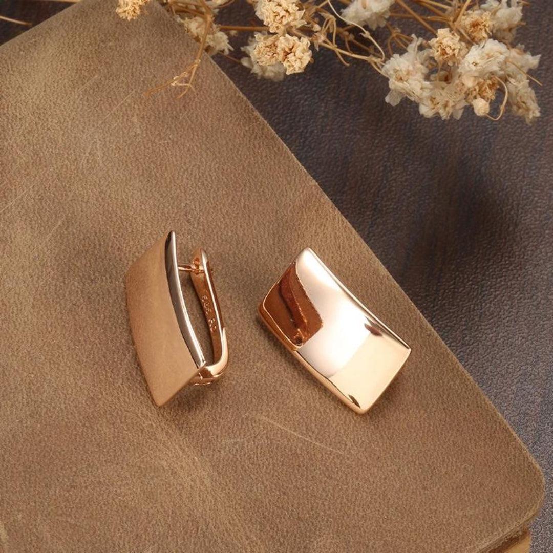 Rose gold ear accessories