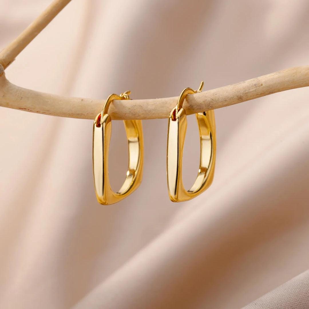 Exquisite Golden Earrings