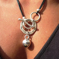 Vintage Silver Pendant Necklace