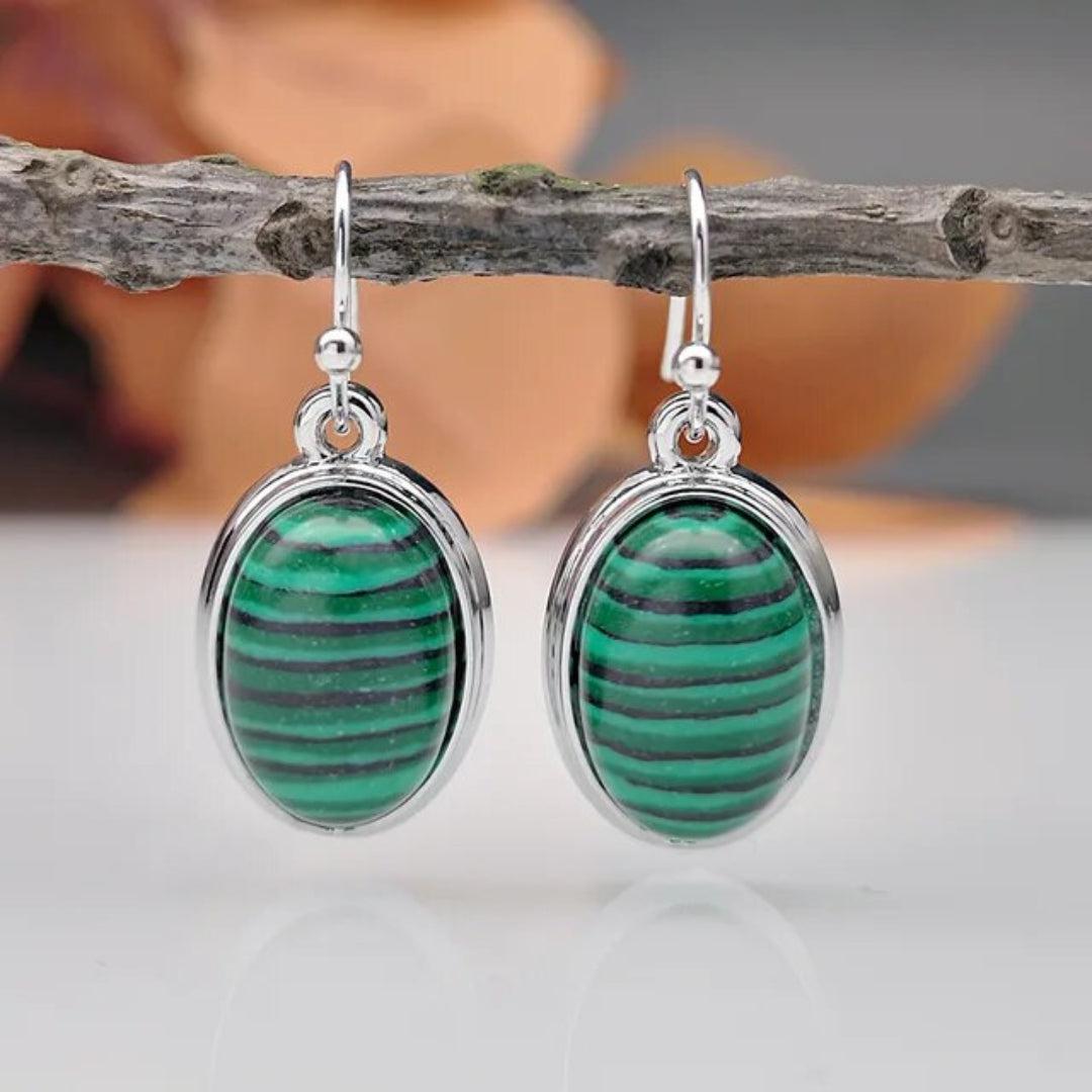 Green Vintage Chrysalis Ear Adornments