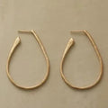Vintage Golden Hoop Earrings