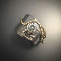 Dark Vintage Zirconia Ring