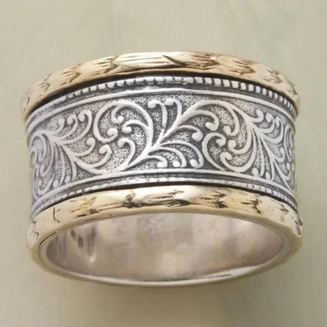 Vintage Gold and Silver Coated Ring