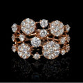 Glowing Rose Vintage Ring