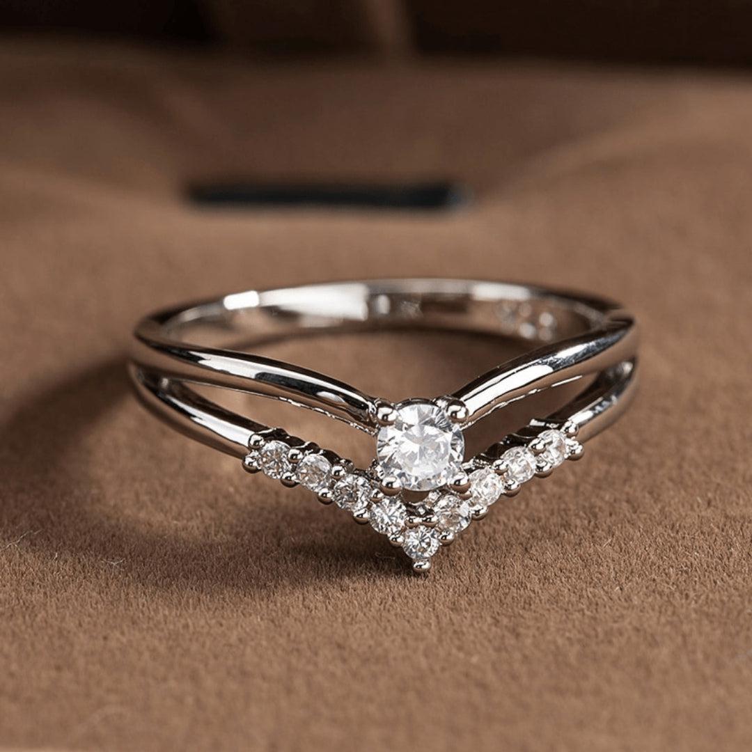 Elegant Sterling Silver Ring