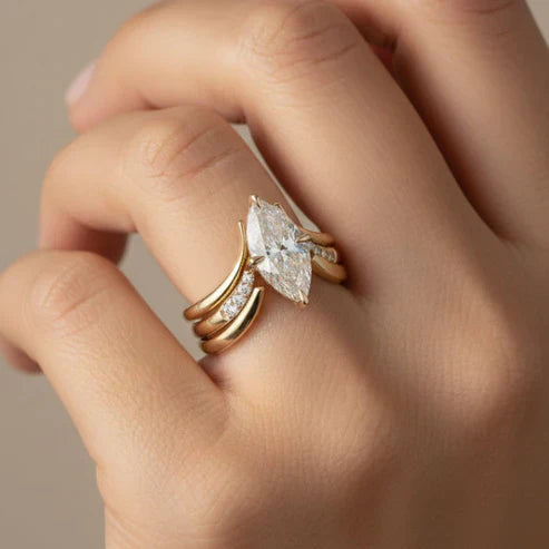 Golden Crown Ring