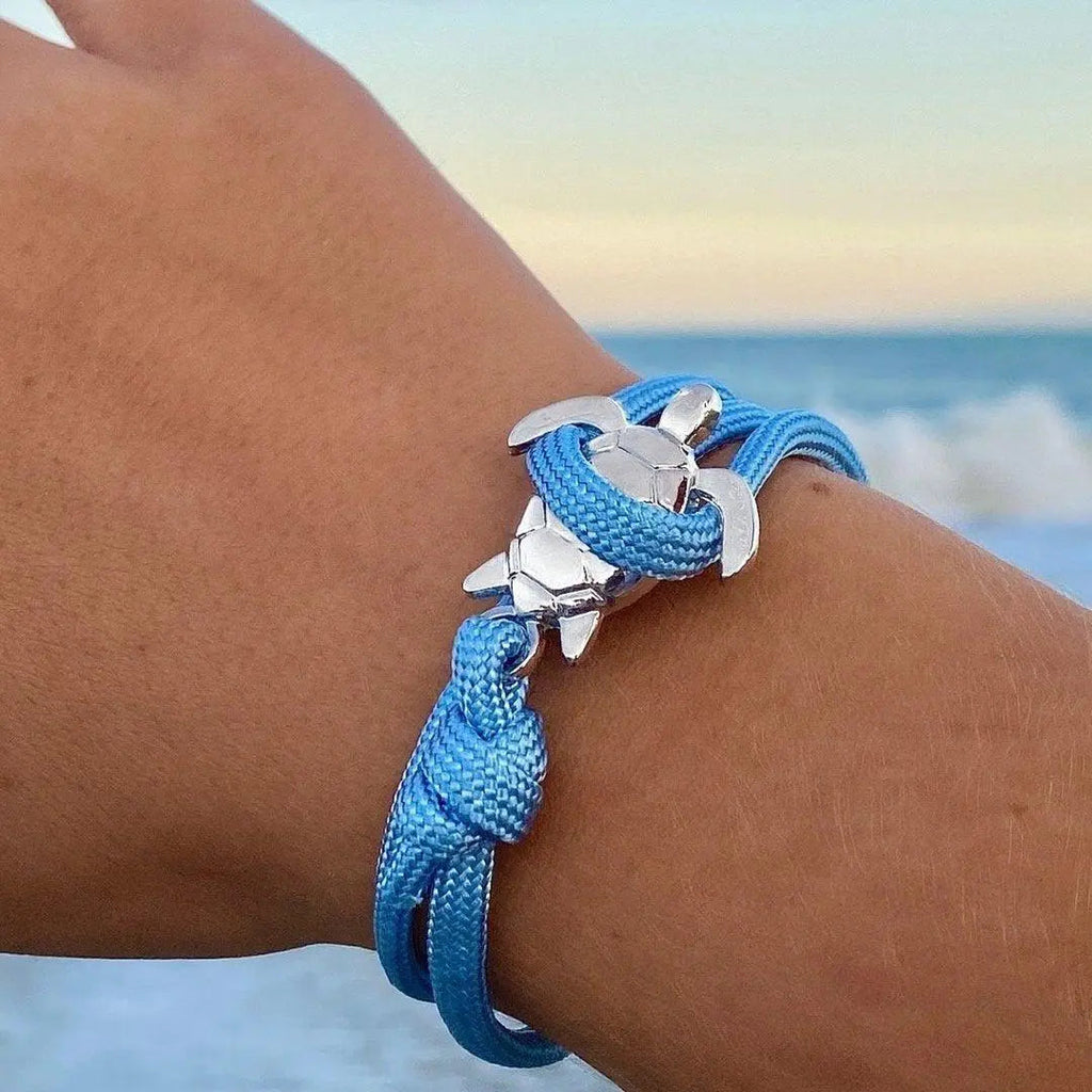 Handcrafted Ocean Turtle Bracelet