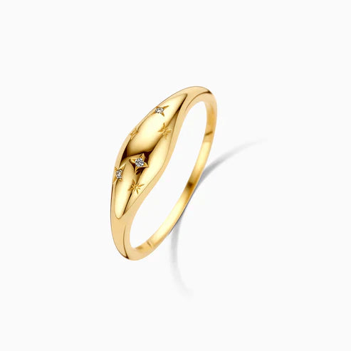 Dome Diamond Ring.