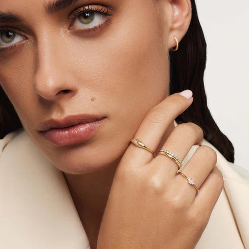 Dome Diamond Ring.