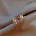 Golden Owl Earrings