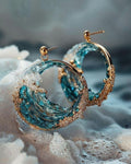 Vanessa | Tempestuous Ocean Earrings