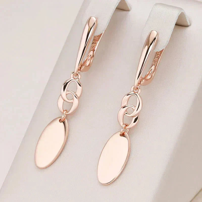 Elegant Rose Gold Ear Jewelry