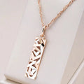 Elegant necklace in gold and silver