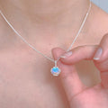 Delicate gemstone pendant necklace for everyday elegance
