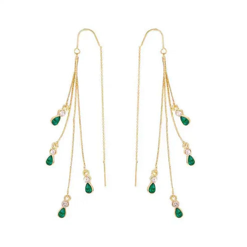 Calista Moreau Fringe Earrings