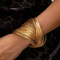 Golden Threads Bangle