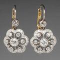 Vintage Crystal Mandala Ear Jewelry