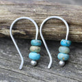 Turquoise Gem Earrings