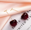 Red Cherry Elegant Earrings