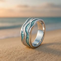 Aurora Coastal Wave Ring