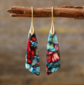 Bohemian Monarch Stone Earrings