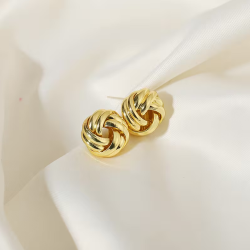 Classic Elegance Twist Earrings
