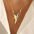 Gold and Silver Fairy Necklace