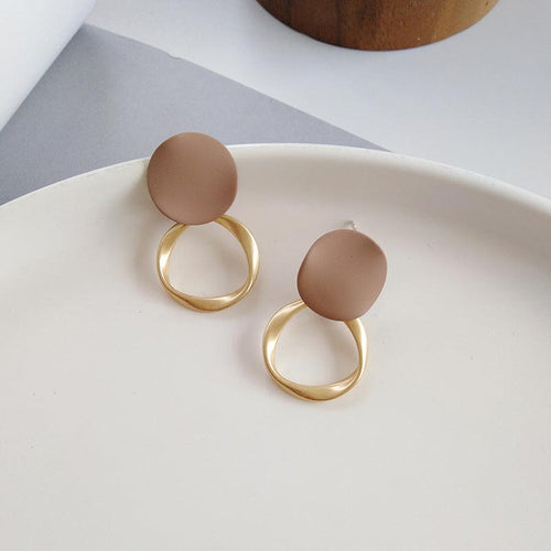Braun Gold-Plated Earrings