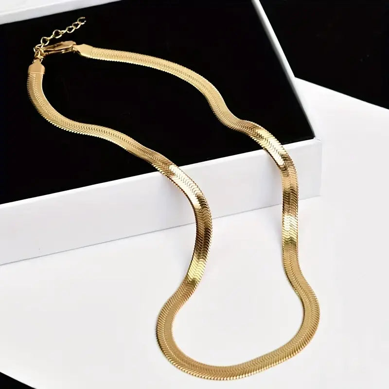Stainless Steel 5mm Link Cuban Chain Necklace